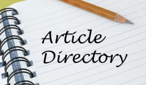 Definition of Article Directory
