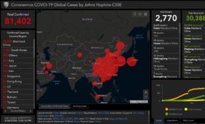 Map of Coronavirus Cases