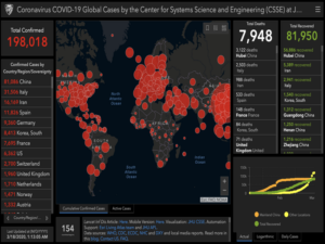 Coronavirus Live Interactive Map