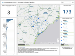 Live Interactive Map of Coronavirus Cases South Carolina