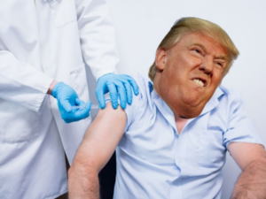 Was Donald Trump inoculated with Covid-19 Vaccine