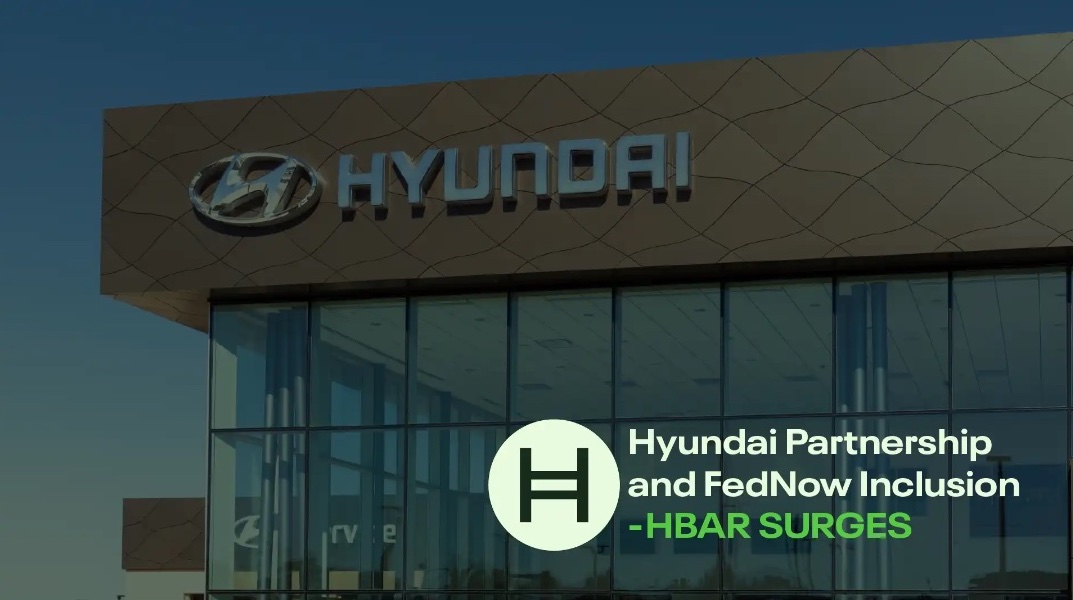 FedNow and Hyundai Partnership With Hedera HBAR.