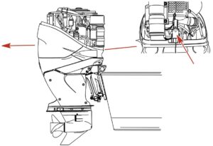 Mercury Verado rear cowl removal